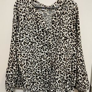 Brand new, Old Navy cheetah print blouse
